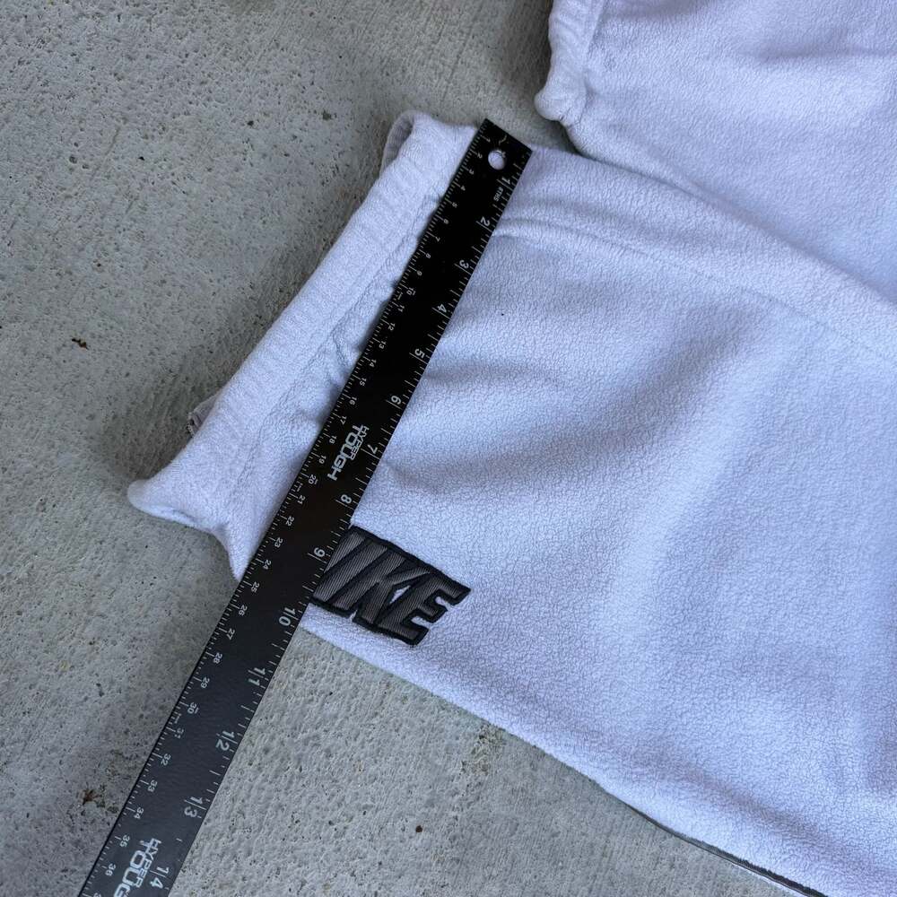 Vintage Nike Fleece Baggy Sweatpants with Ankle Zippers - Picture 4 of 5